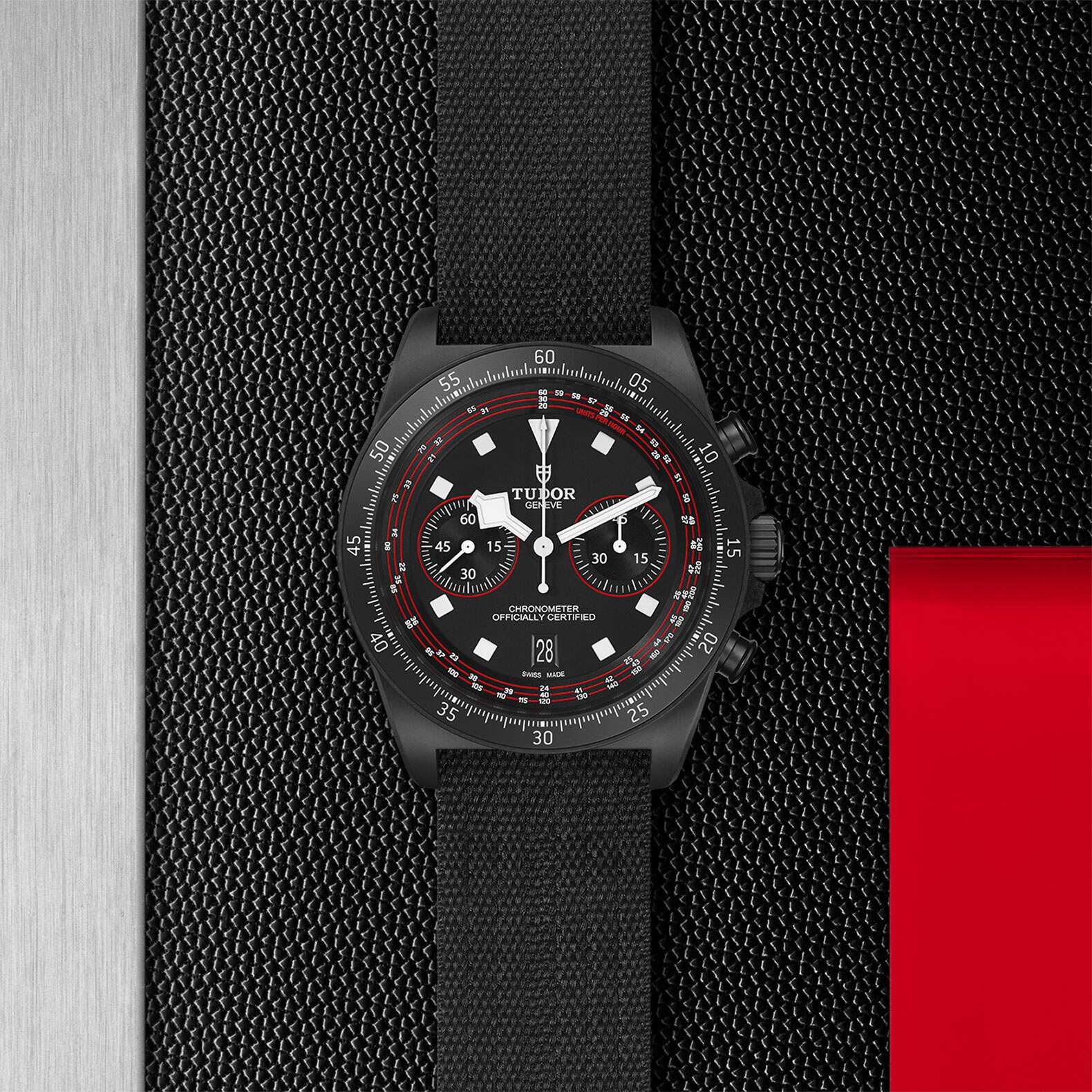 Pelagos FXD Chrono – M25827KN-0001 - Vista superior