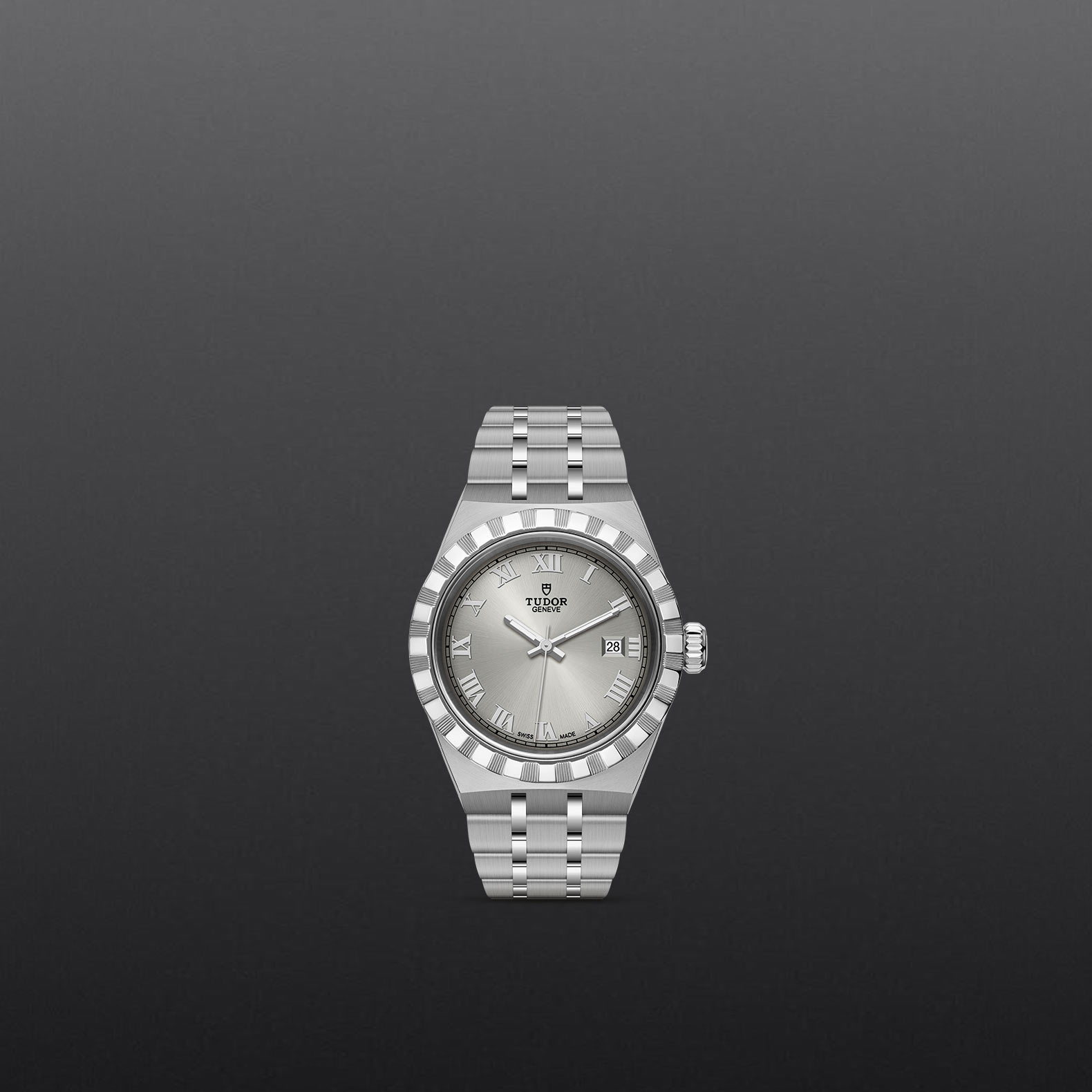 TUDOR Royal – M28300-0001 - Fondo gris