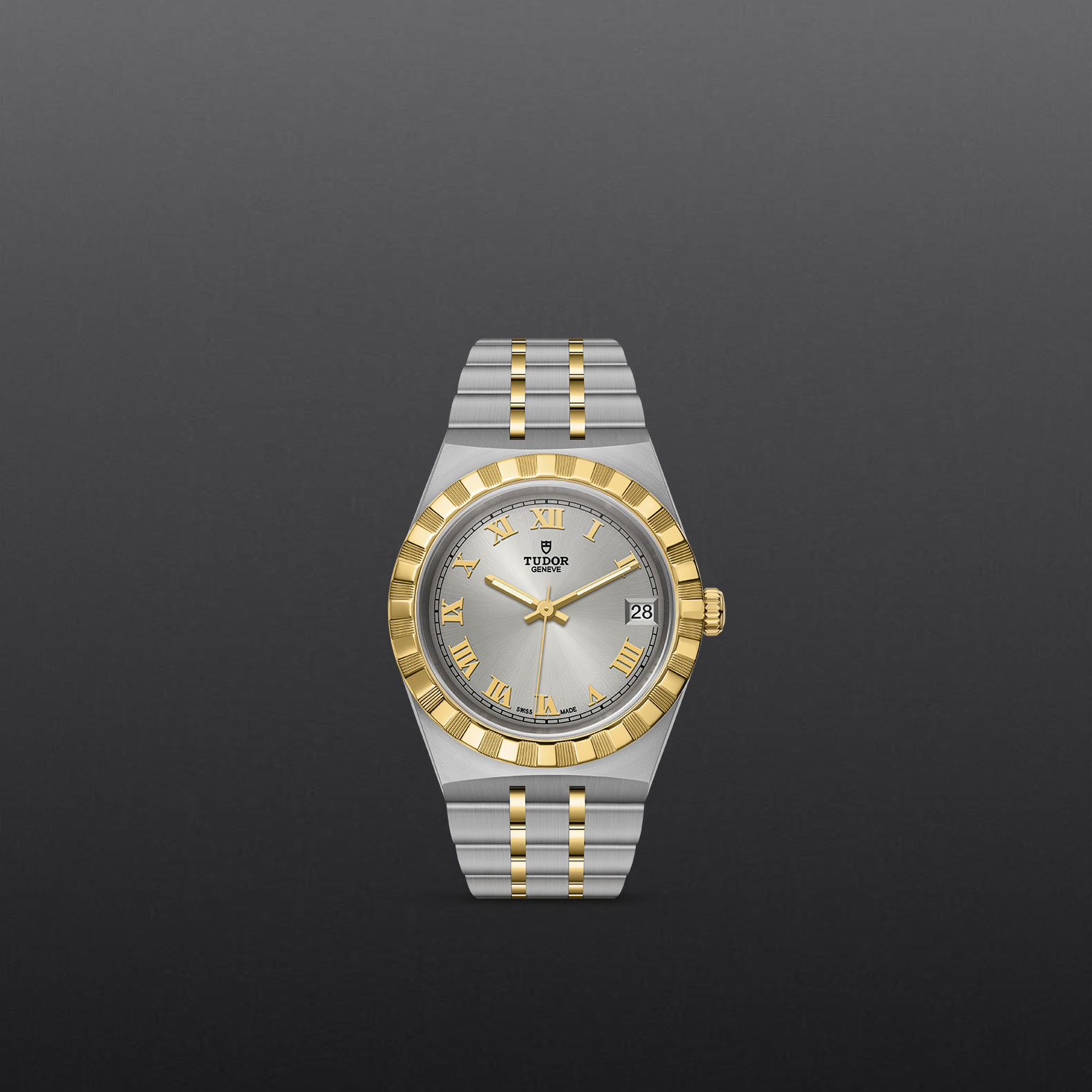 TUDOR Royal – M28403-0001 - Fondo gris