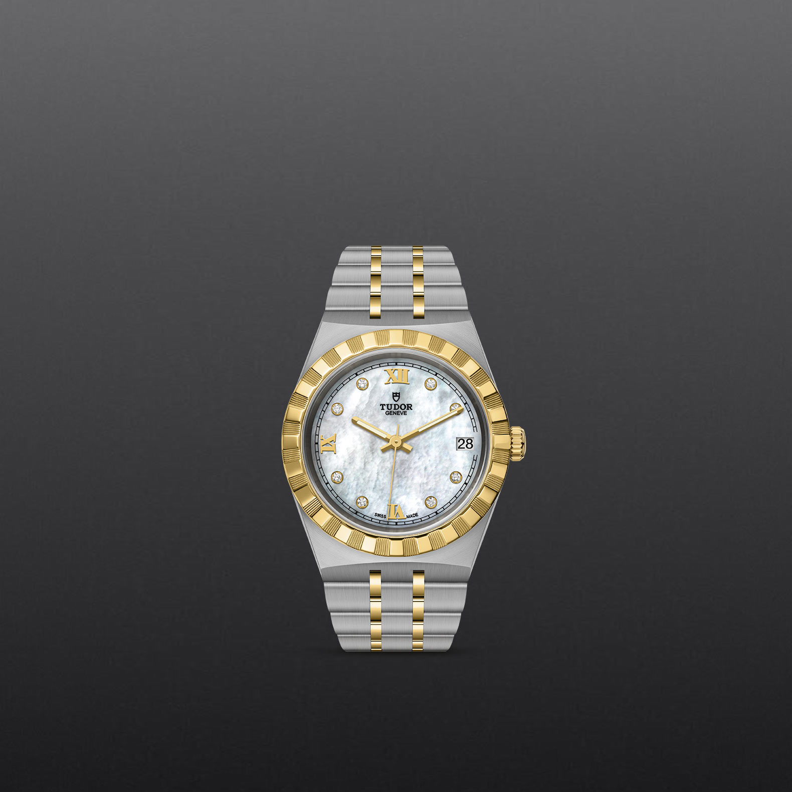 TUDOR Royal – M28403-0007 - Fondo gris