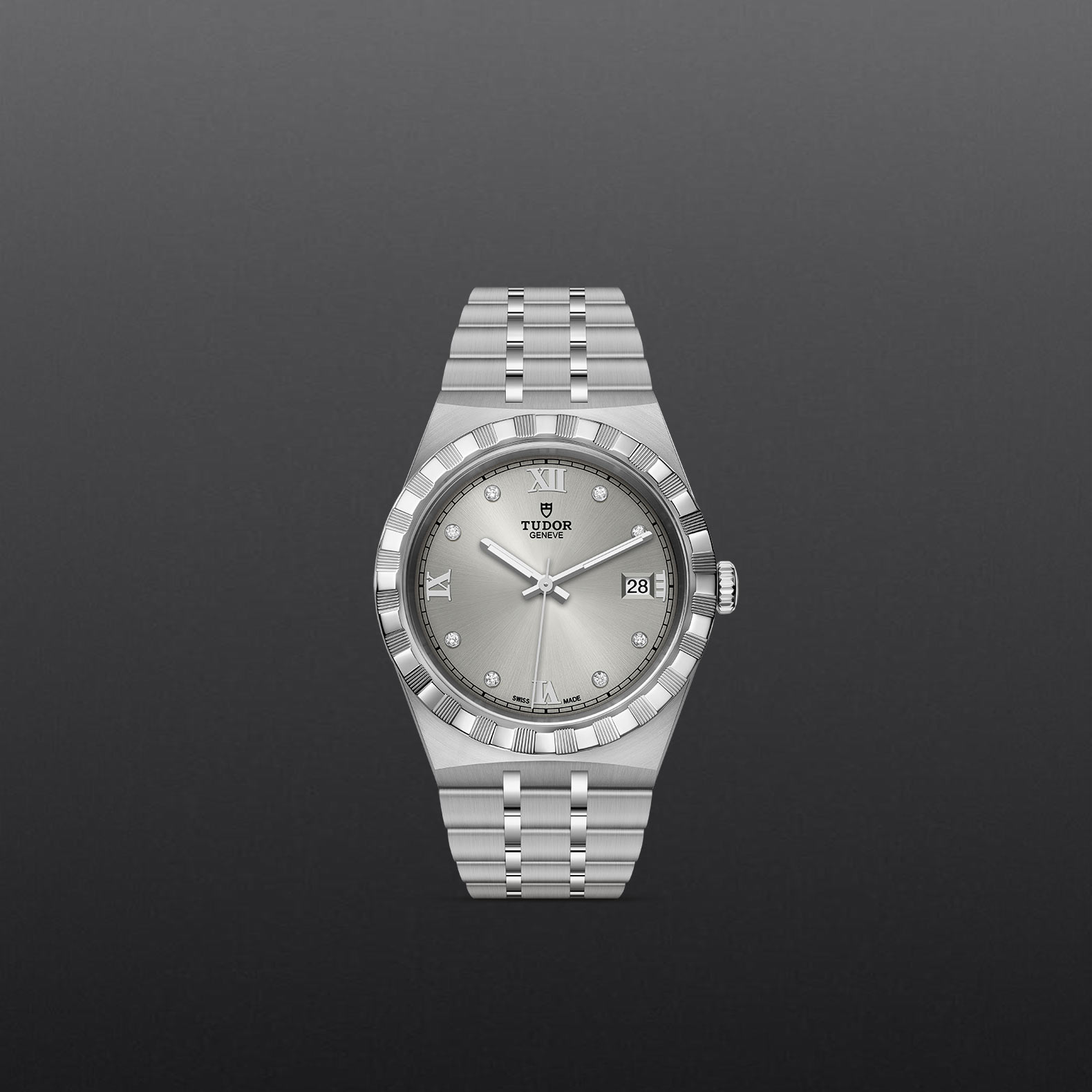 TUDOR Royal – M28500-0002 - Fondo gris