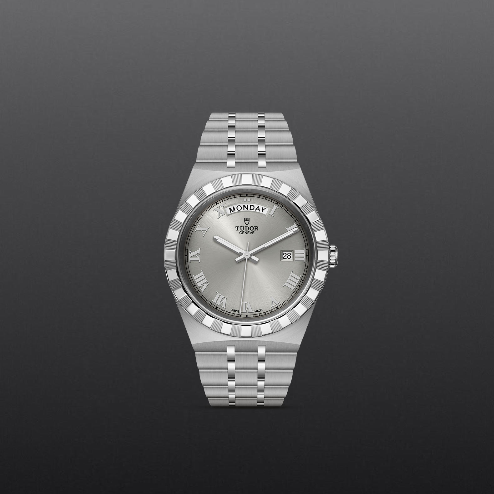 TUDOR Royal – M28600-0001 - Fondo gris