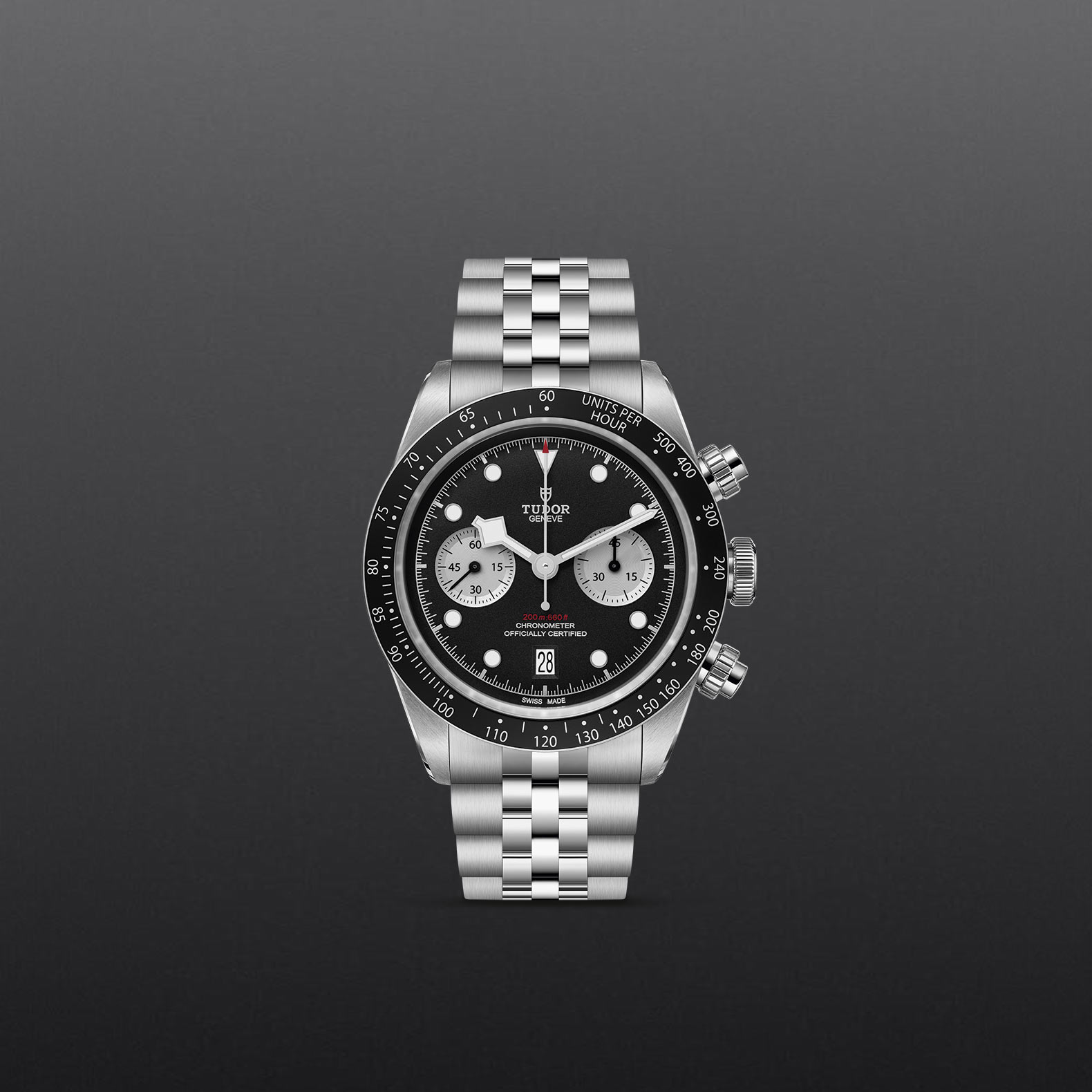 Black Bay Chrono – M79360N-0013 - Fondo gris