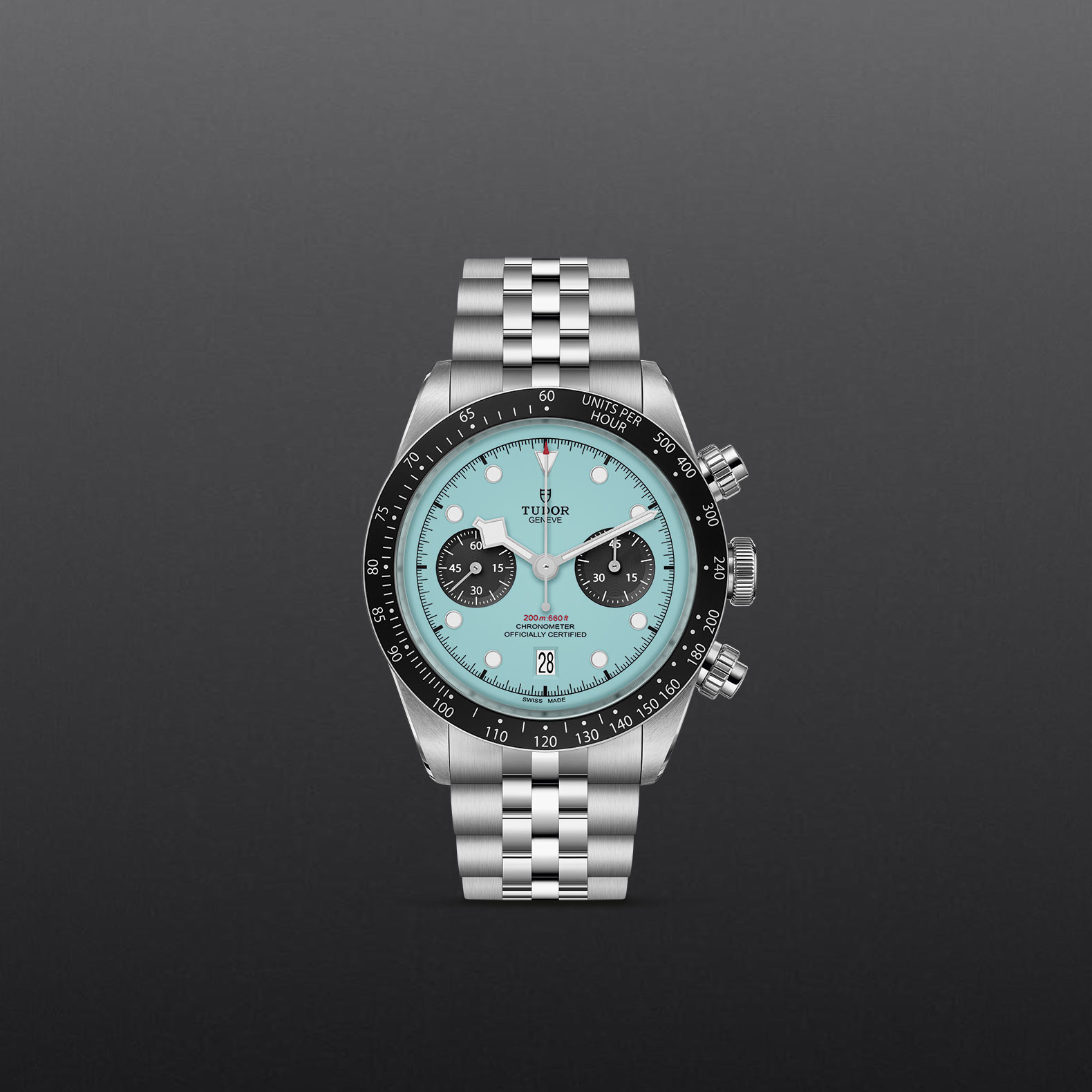 Black Bay Chrono – M79360N-0024 - Fondo gris