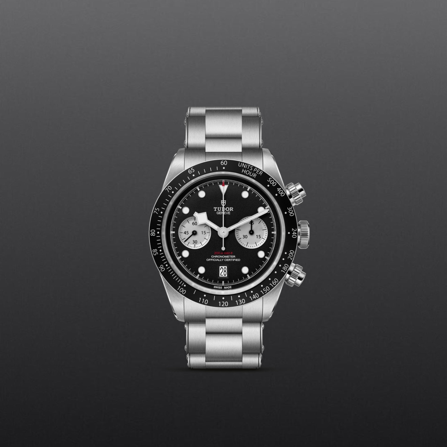 Black Bay Chrono – M79360N-0011 - Fondo gris