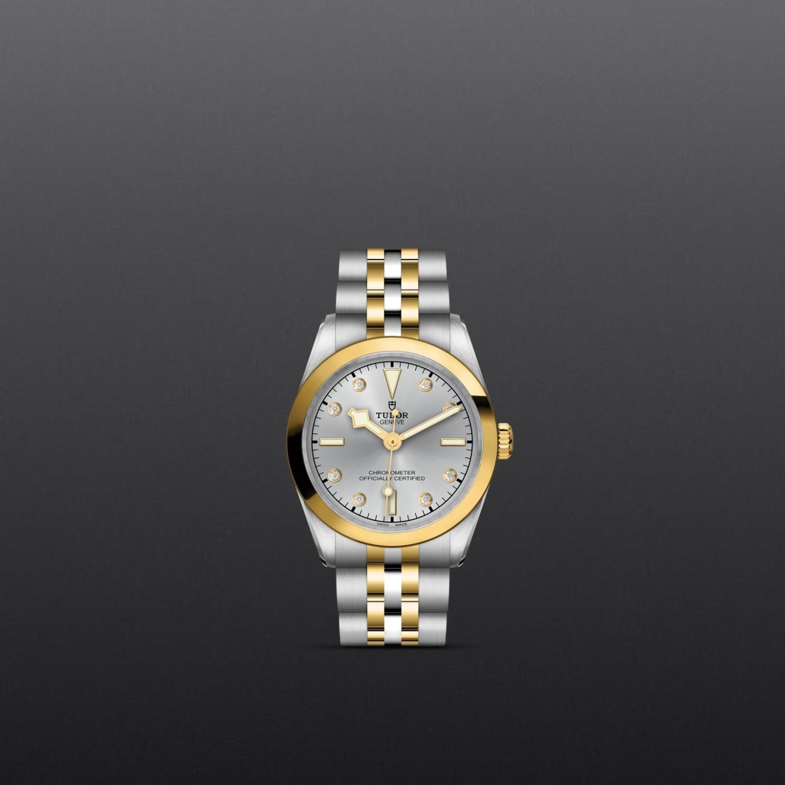 Black Bay One 31 S&G – M79603-0007 - Fondo gris