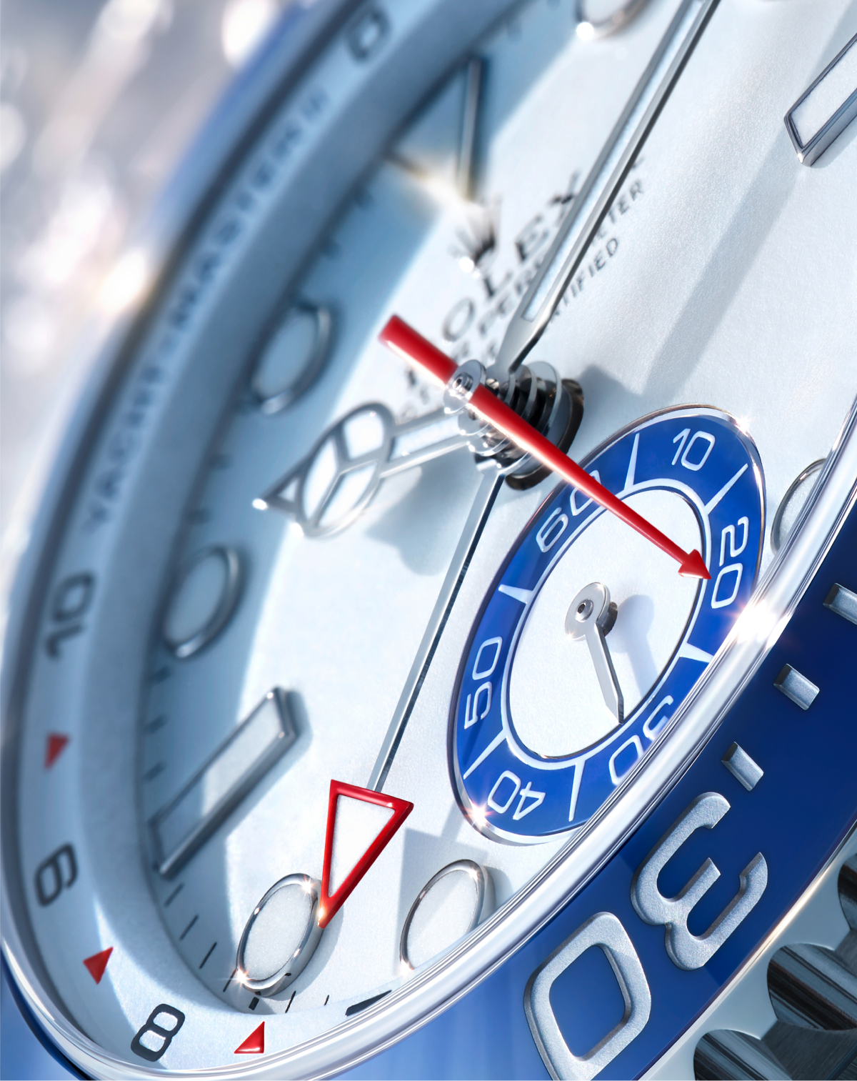 Yacht-Master II esfera y realce graduado