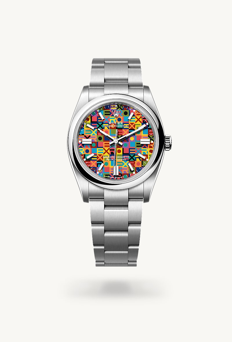 Rolex 
Oyster Perpetual 36
Oyster, 36 mm, acero Oystersteel
M126000-0016
