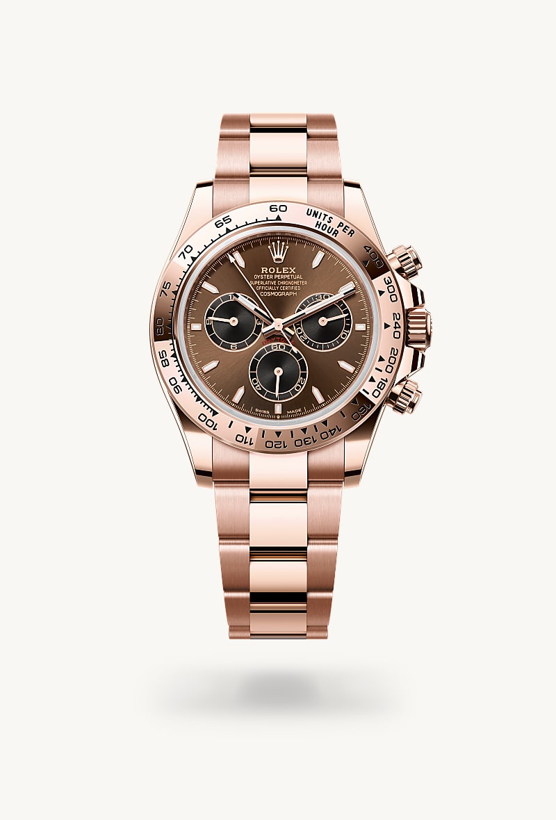 Rolex 
Cosmograph Daytona
Oyster, 40 mm, oro Everose
M126505-0005