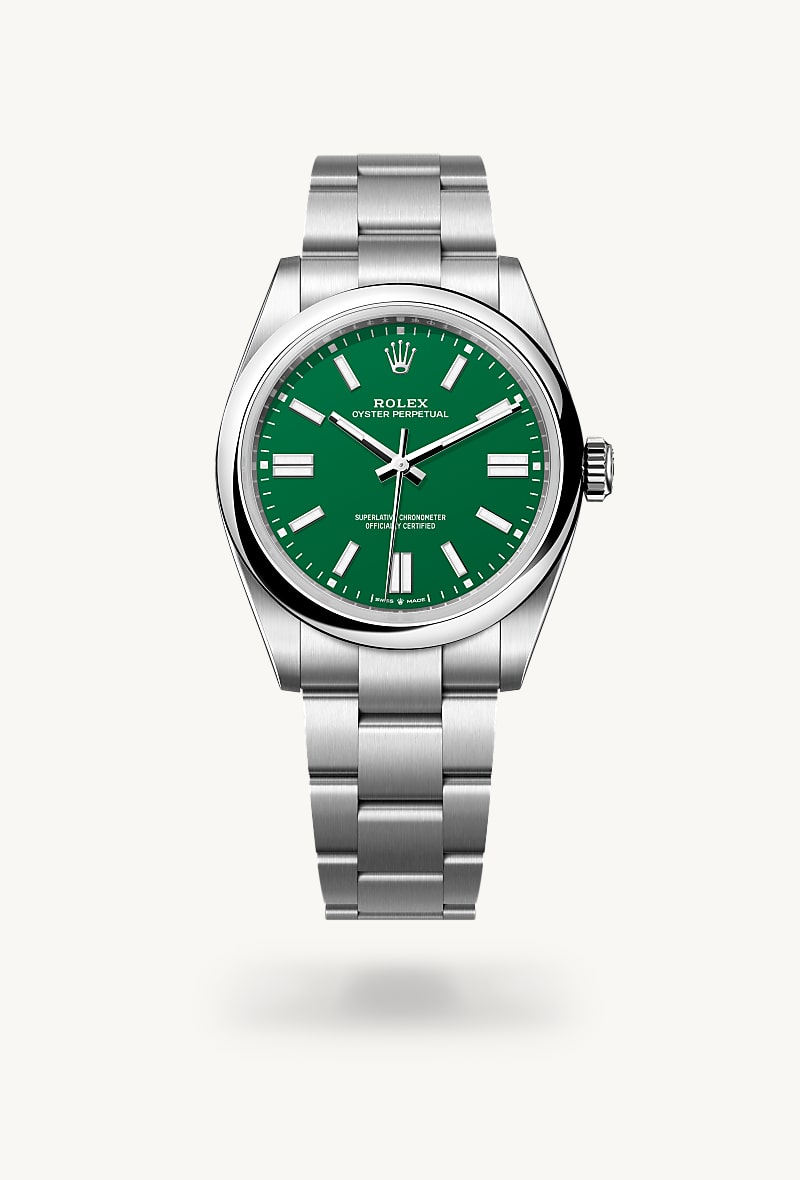 Rolex 
Oyster Perpetual 41
Oyster, 41 mm, acero Oystersteel
M134300-0004